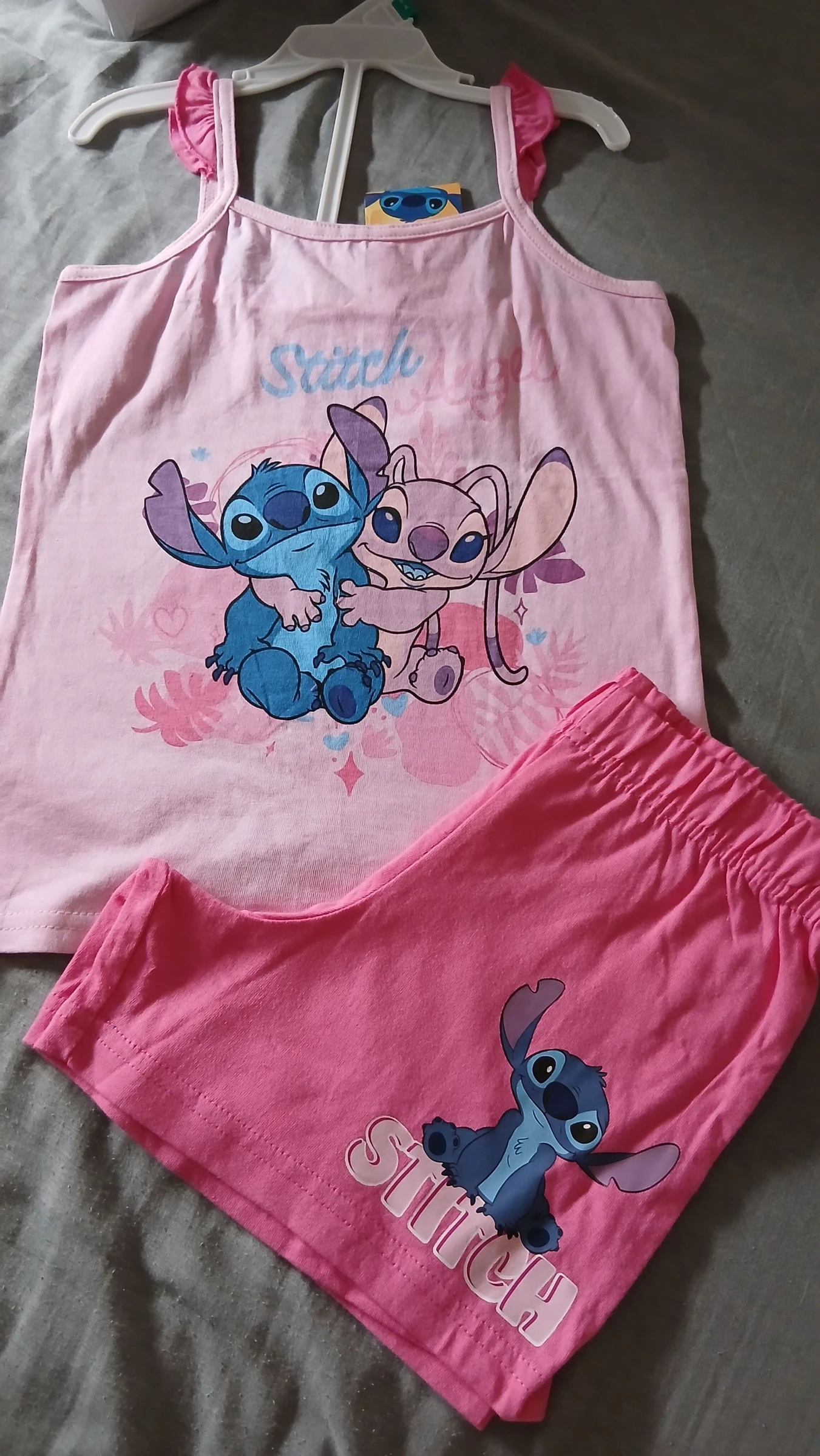 Pyjama deux pièces fille stitch 5ans 